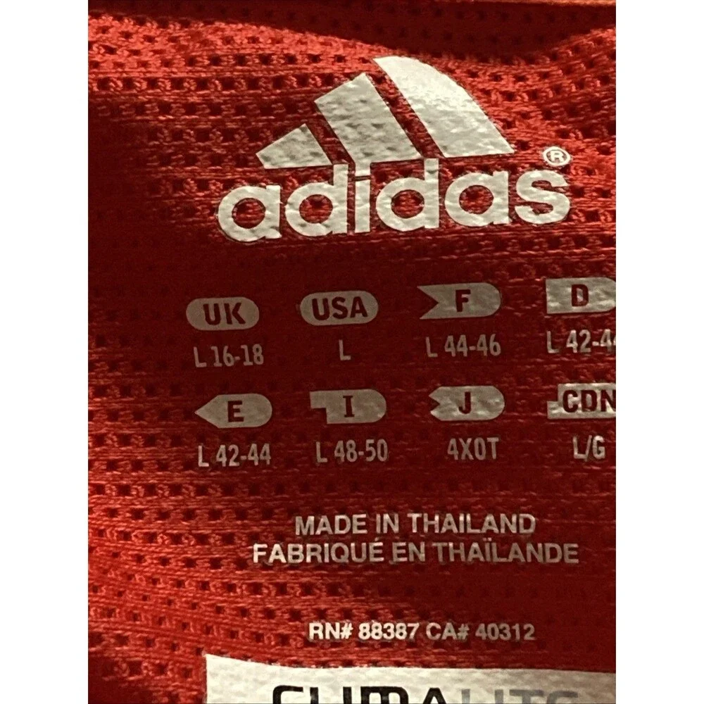adidas climalite red